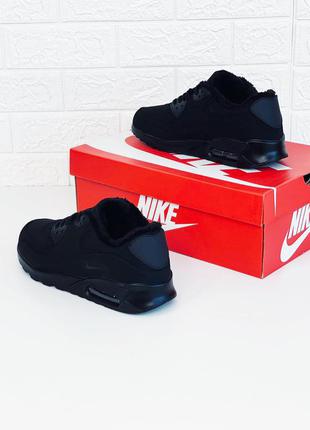 Кроссовки мужские зимние nike air max 90 зима кроссовки найк5 фото