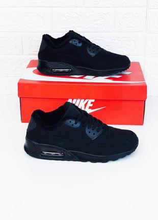 Кроссовки мужские зимние nike air max 90 зима кроссовки найк2 фото