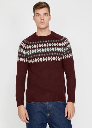 Чоловічий светр в скандинавському стилі