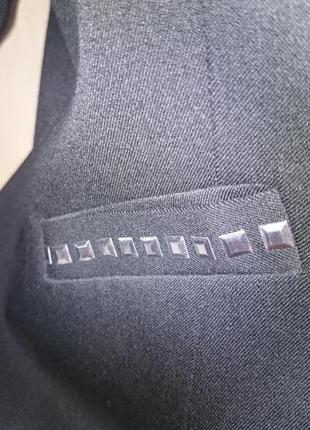 Элегантный пиджак кардиган из плотной ткани6 фото