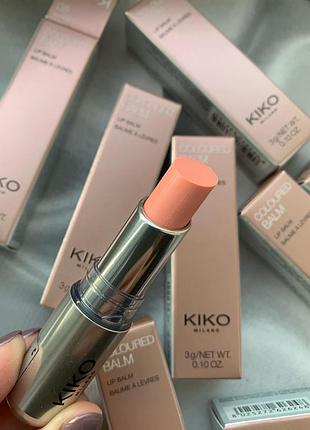 Бальзам для губ kiko milano coloured balm 02 vanilla