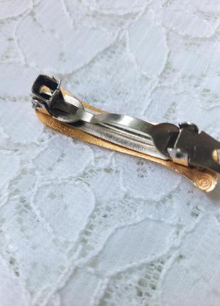 Винтажная заколка автоматик ссср автомат для волос заколочка винтаж автоматическая