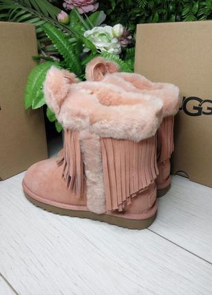 Ugg darlala classic beige. уггі з вушками оригінал натуральна шкіра.6 фото