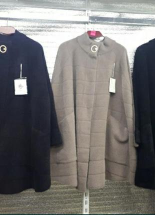 Свободное пальто,пончо расклешонное, шикарные обьемы,ог до 155.3 фото