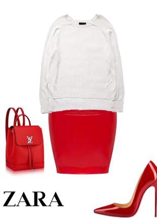 Стильный свитерок цвета слоновой кости от несравненной zara