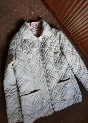 Демисезонная стеганная куртка
