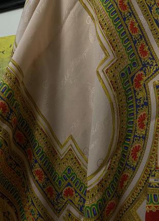 Королевский шелковый жаккардовый платок patek phillip6 фото