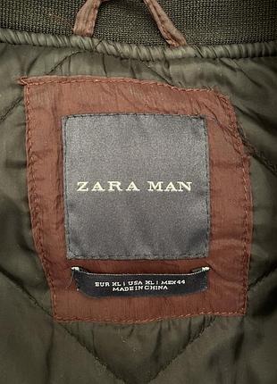 Мужской бомбер zara2 фото