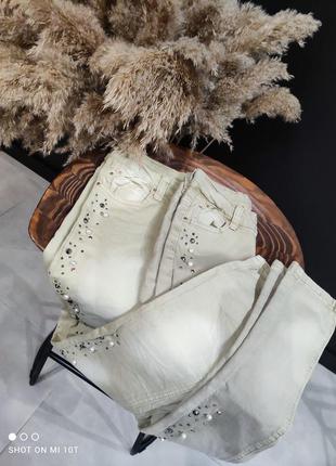 Джинси акция / джинсы светлые / бежевые / штаны mayoral 12, 13, 14, 15 лет