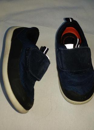 Мокасины на липучках clаrks 22 размер