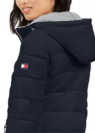 Пальто пуховик куртка tommy hilfiger l5 фото