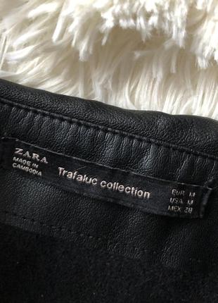 Юбка кожзам zara2 фото