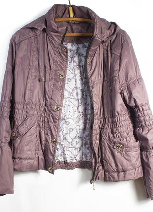Женская болоньевая куртка, демисезонная4 фото