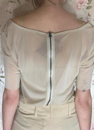 Полупрозрачная блуза2 фото