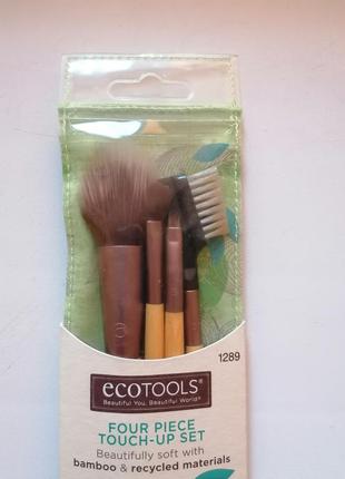 #разгрузкой набор кистей ecotools, 4 кисти+чехол 12894 фото