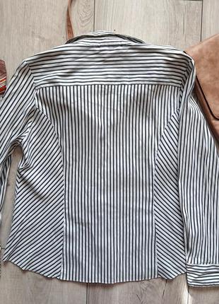 Блуза рубашечного кроя с длинным рукавом4 фото