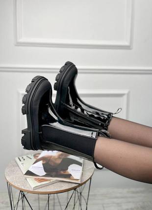 Женские ботинки челси1 фото