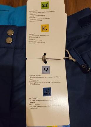 Новые немецкие лыжные штаны tchibo 3m™ thinsulate™, р. 366 фото