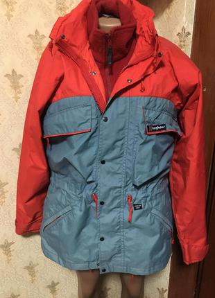 Куртка ветровка berghaus пог-60см длина 80см