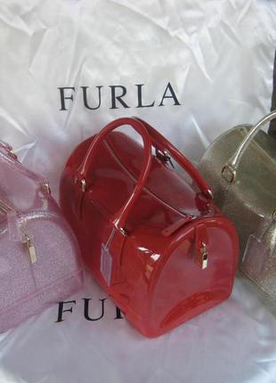 Женская сумочка furla candy bag силикон5 фото