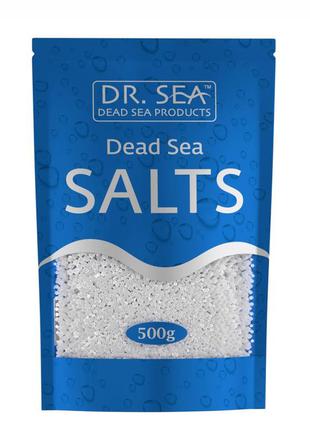 Соль мертвого моря dr. sea dead sea salts 500 g