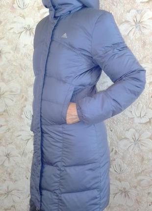 Оригинальный пуховик adidas, пух утки