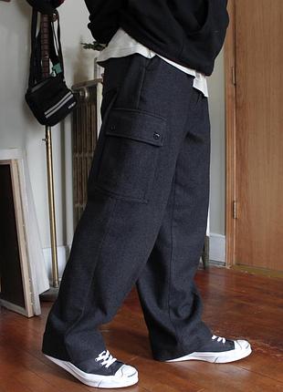 Gap винтажные карго милитари шерстяные