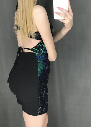 Платье пайетка 5