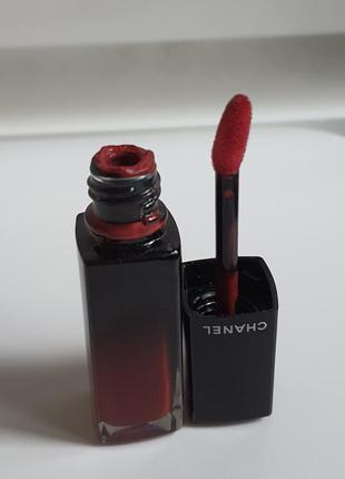 Лак для губ chanel rouge allure laque6 фото