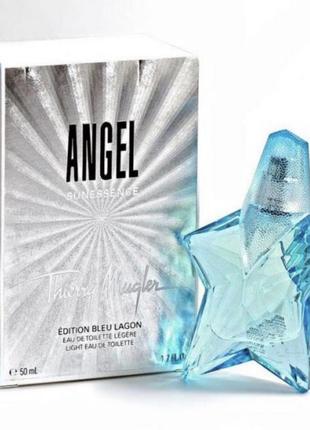 Thierry mugler angel sunessence edition bleu lagon, edt, 1 ml, оригинал 100%!!! делюсь!