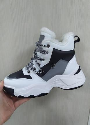 Жіночі (підліткові) черевики на хутрі зима