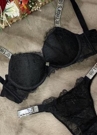 Комплект зі стразами victoria's secret