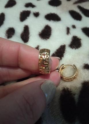 Сережки xuping,