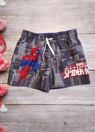 Літні легкі шорти h&m spider-man на хлопчика 2-4 роки