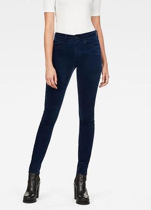 Джинсы g-star raw high skinny 3301 размер 27/32