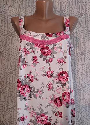 Нічна сорочка бамбук, ночнушка бамбук турция6 фото