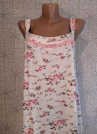 Нічна сорочка бамбук, ночнушка бамбук турция4 фото