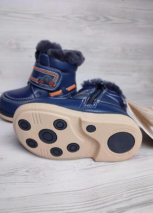 Фірмові ортопедичні черевики на хлопчика зимові5 фото