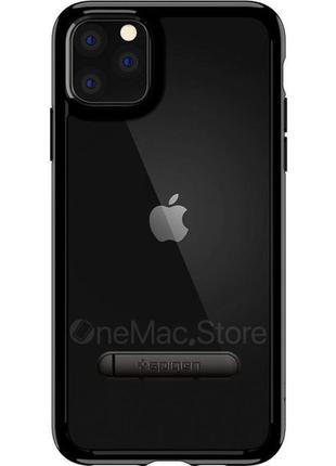Чохол spigen hybrid ultra s для iphone 11 pro (чорний/black)4 фото