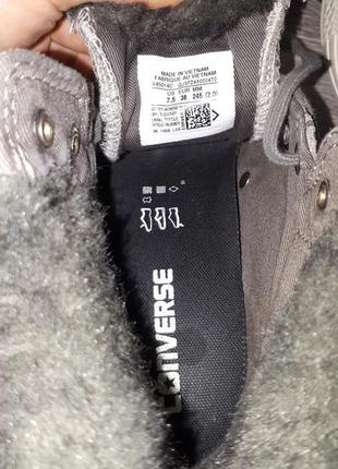 Converse кроссовки на платформе кеды сникерсы натуральная кожа под питона8 фото