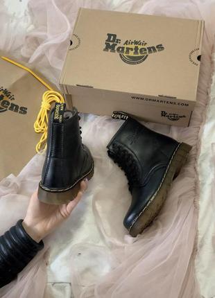 Женские ботинки dr. martens (деми, зима, внутри набивной мех)3 фото