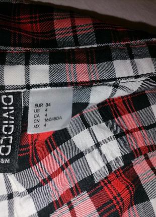 Рубашка в клетку, новая 2
