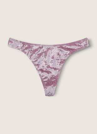 Велюрові трусики pink victoria secret