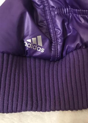 Курточка на синтепоне adidas р. s  оригинал8 фото