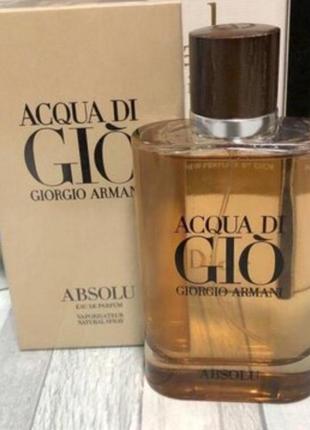 Giorgio armani acqua di gio absolu

💣парфюмированная вода1 фото