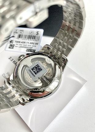 Швейцарские механические наручные мужские часы tissot оригинал швейцария механика подарок мужу парню8 фото