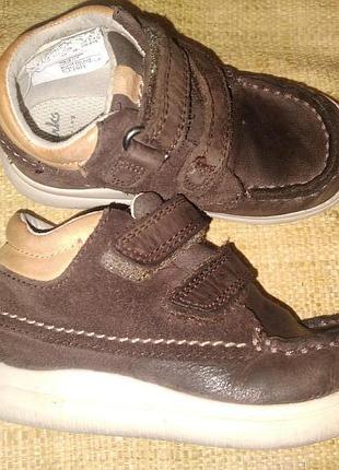 22-14.5 туфлі clarks замша легкі