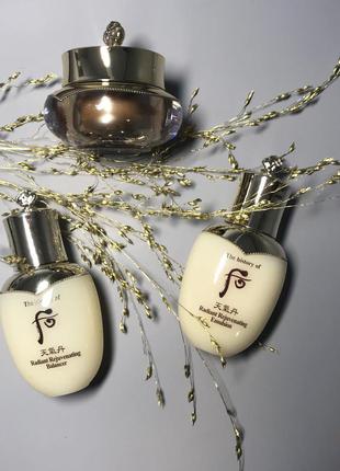 The history of whoo jinyul 6 set hwahyun radiant anti-aging gift kit,восстанавливающий, омолаживающий и оздоравли