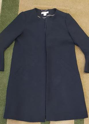 Кардиган пиджак жакет блейзер удлененный пальто с размер