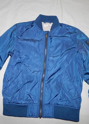 Куртка демисезонная модная бомберка 9 лет